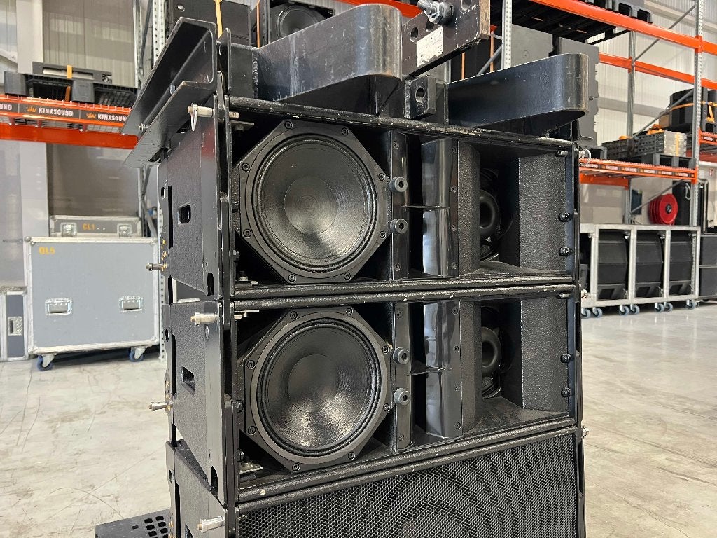 Martin Audio Synco W8LM 2x8"/2x1" array active/passive (4x), Ophalen of Verzenden, Gebruikt, 150 watt of meer, Overige merken