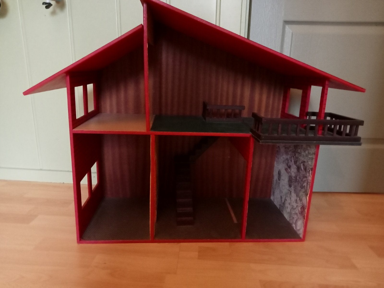 Handgemaakt poppenhuis, Ophalen, Gebruikt, Poppenhuis