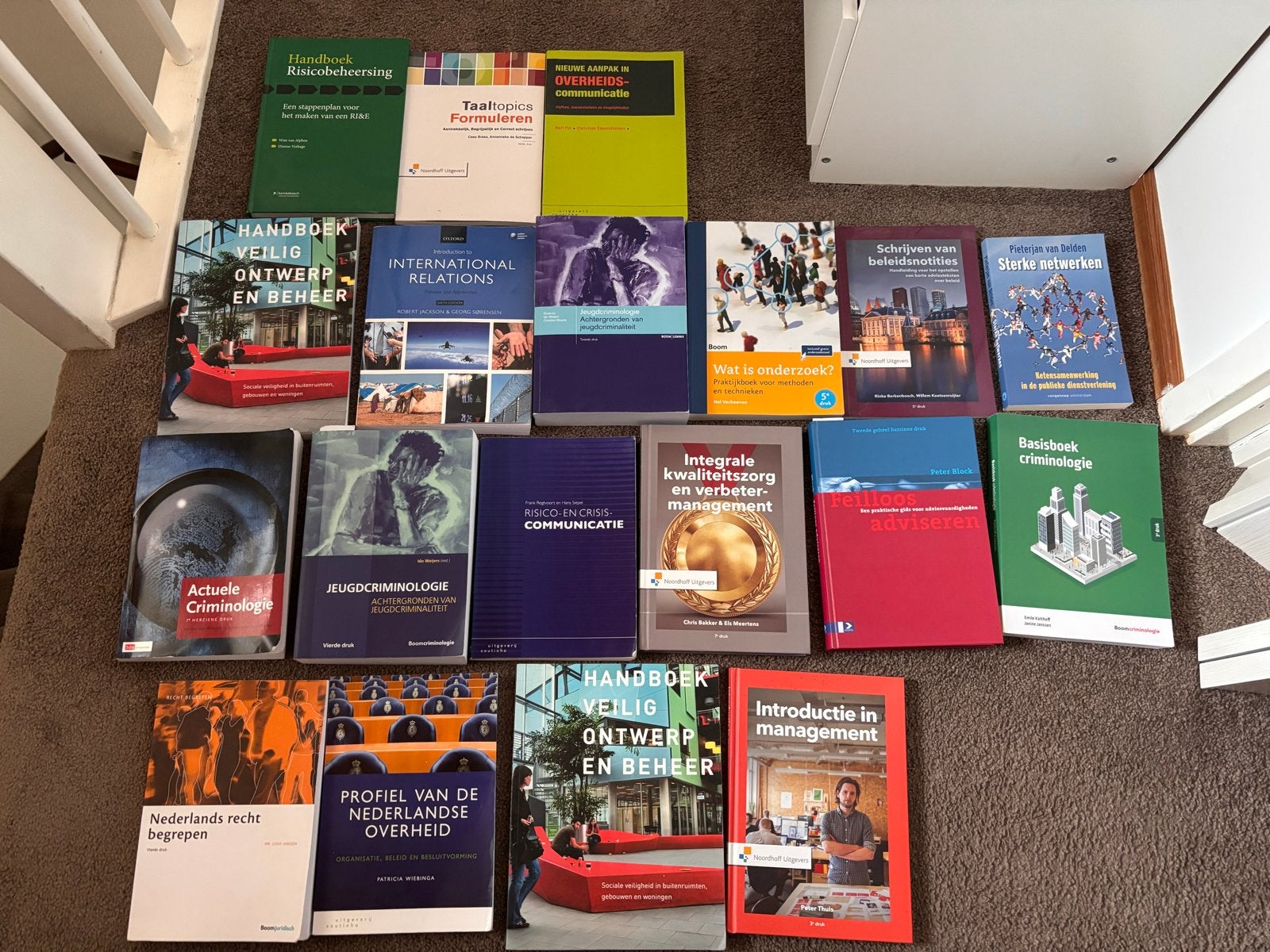 Diverse boeken opleiding veiligheidskunde, Boeken, Ophalen of Verzenden, Gamma, Gelezen, HBO