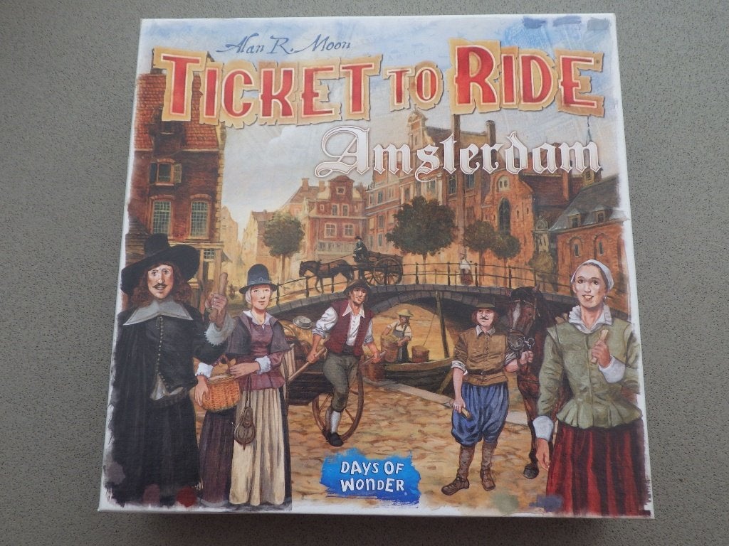 ticket to ride Amsterdam, Ophalen