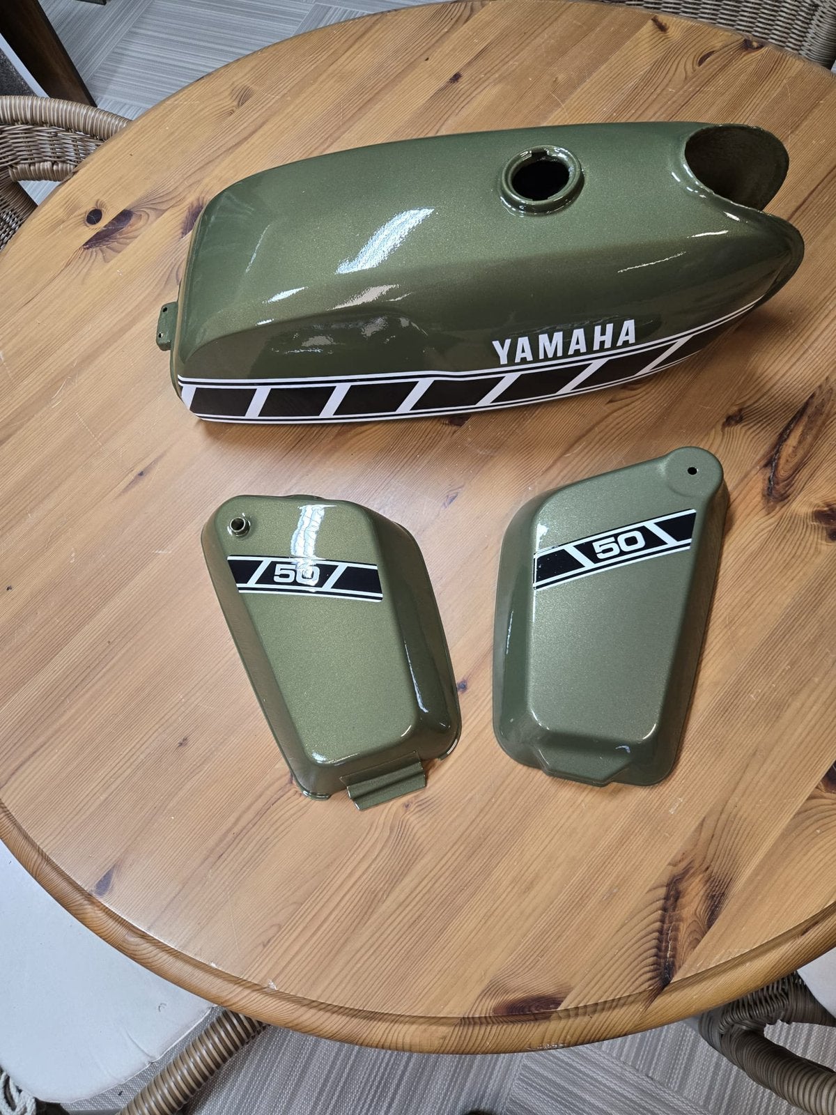 Yamaha FS1 tank set, Fietsen en Brommers, Ophalen, Tank