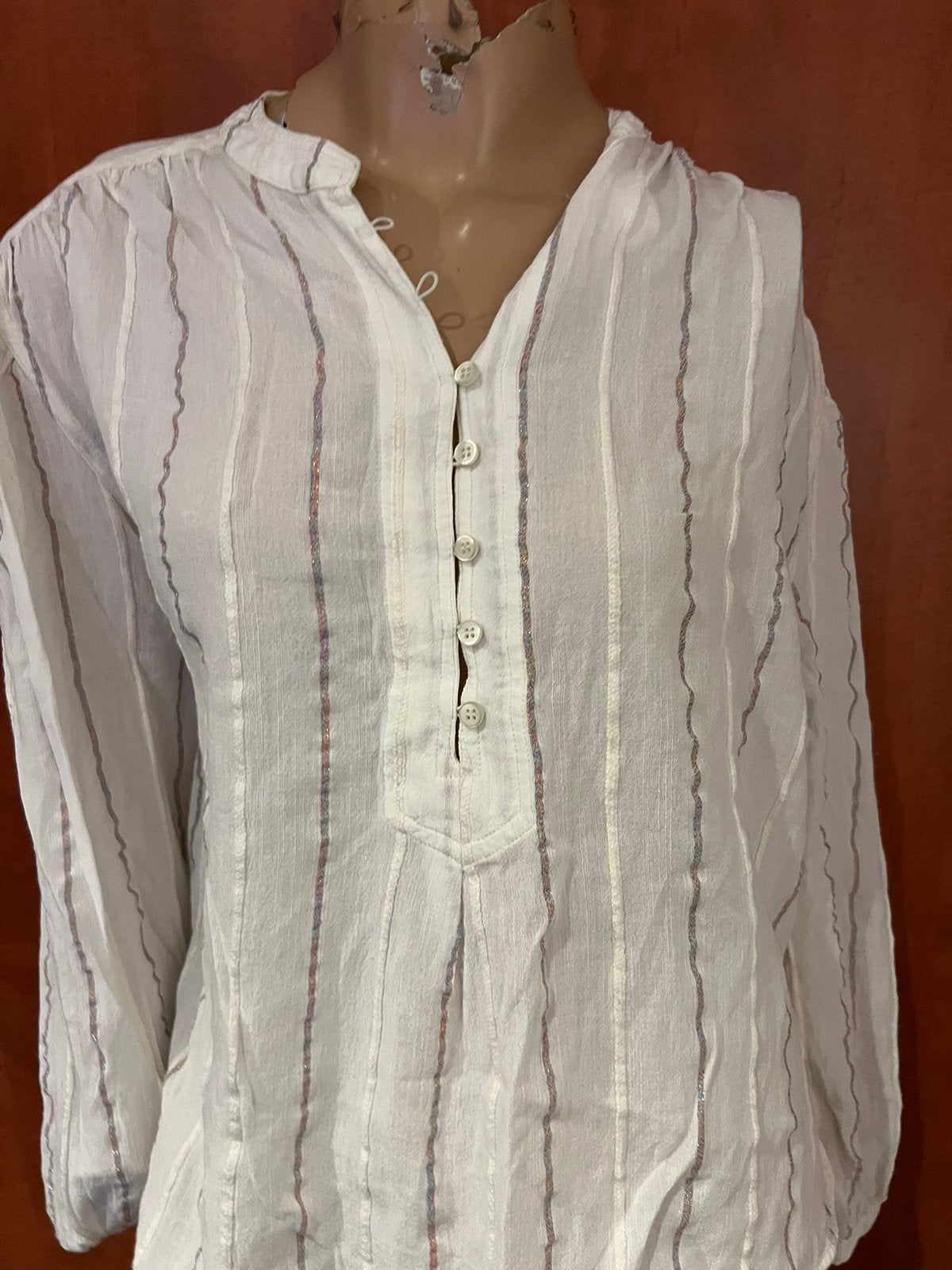 ANNA VAN TOOR blouse maat s zgan, G, Anna van Toor, Wit, G
