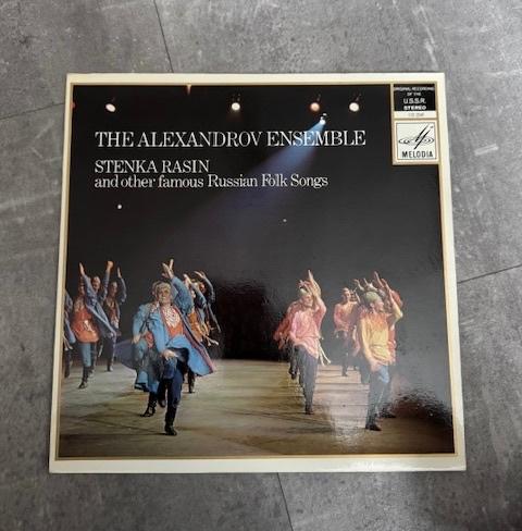LP The Alexandrov Ensemble, Russische volksliederen, Inclusief binnenhoes, Ophalen of Verzenden, Gebruikt, 12 inch