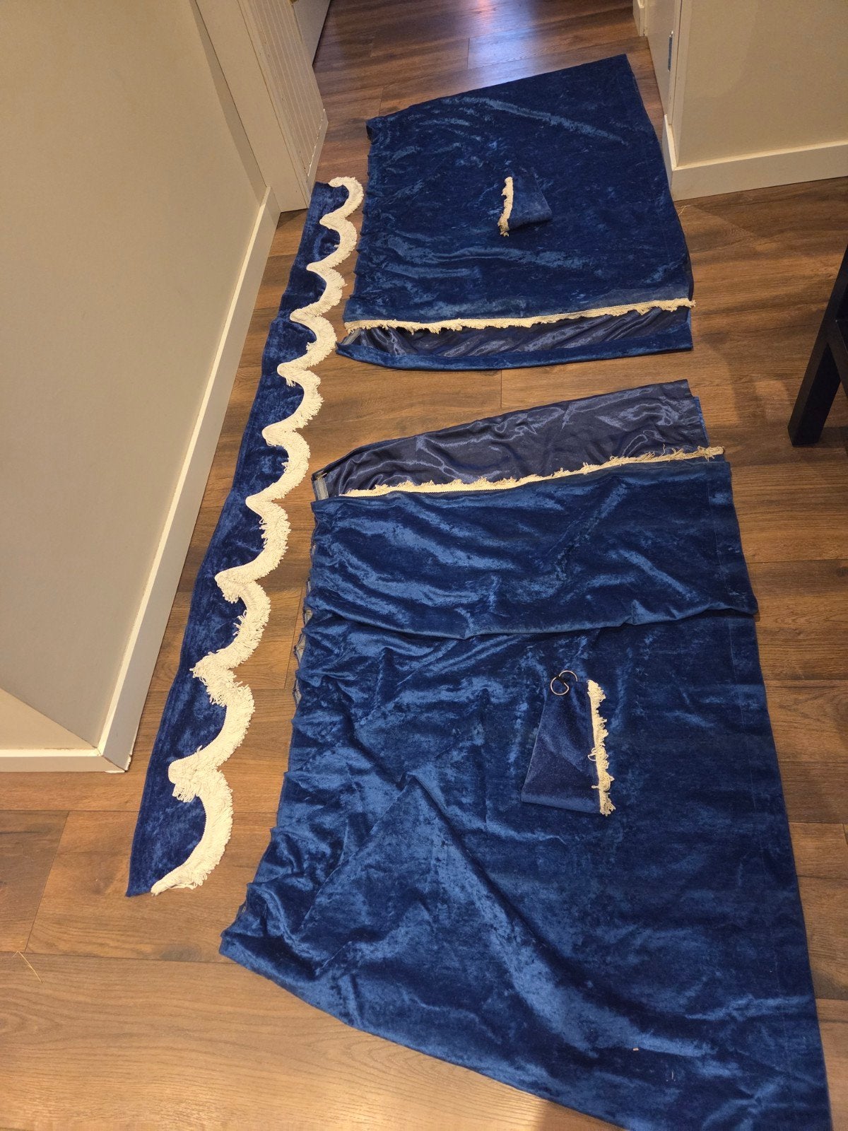 Blauwe set vrachtwagen gordijnen., Ophalen, Nieuw, DAF, Interieur en Bekleding