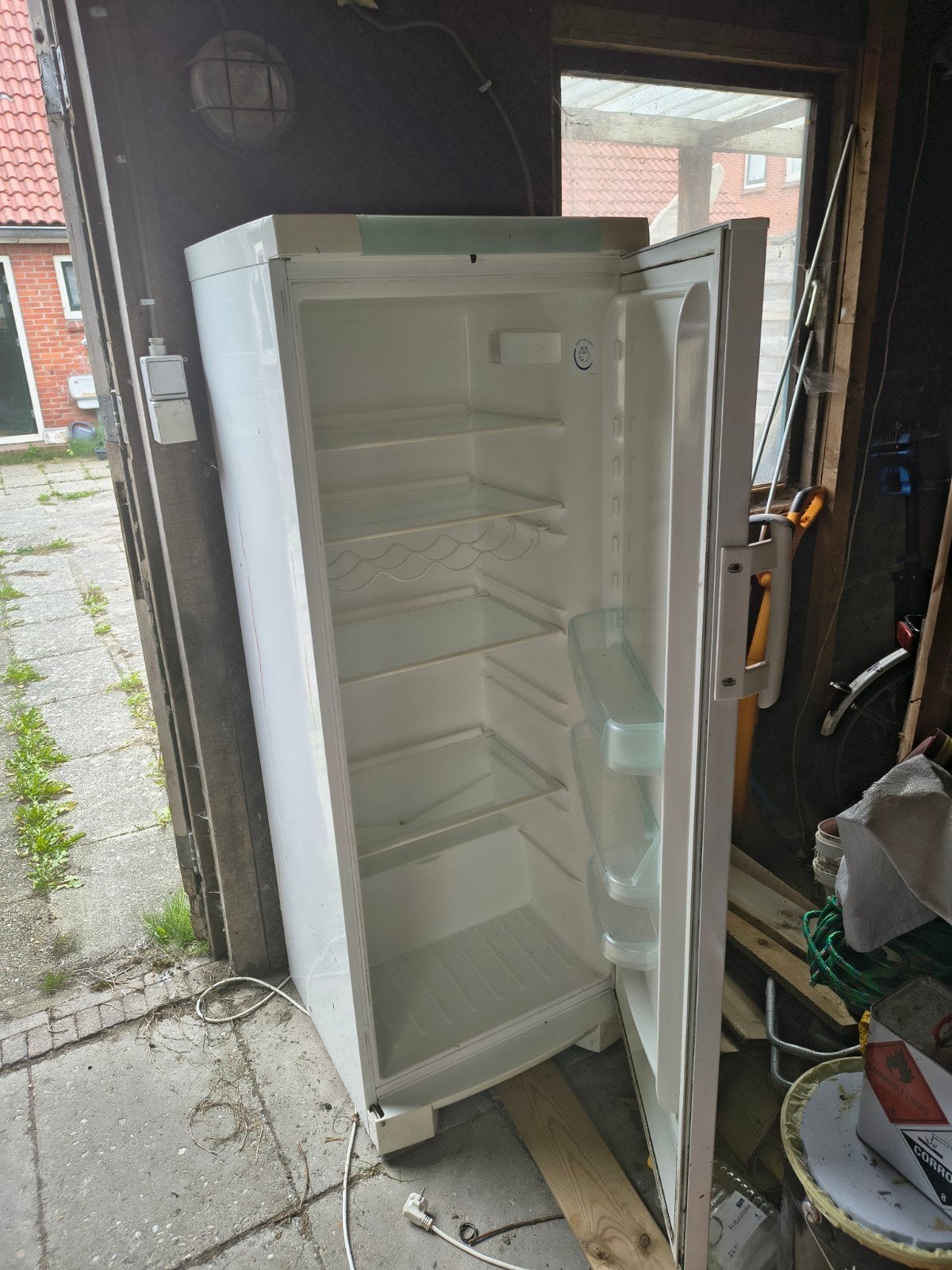 koelkast werkt prima, Ophalen, Gebruikt, Zonder vriesvak, 160 cm of meer