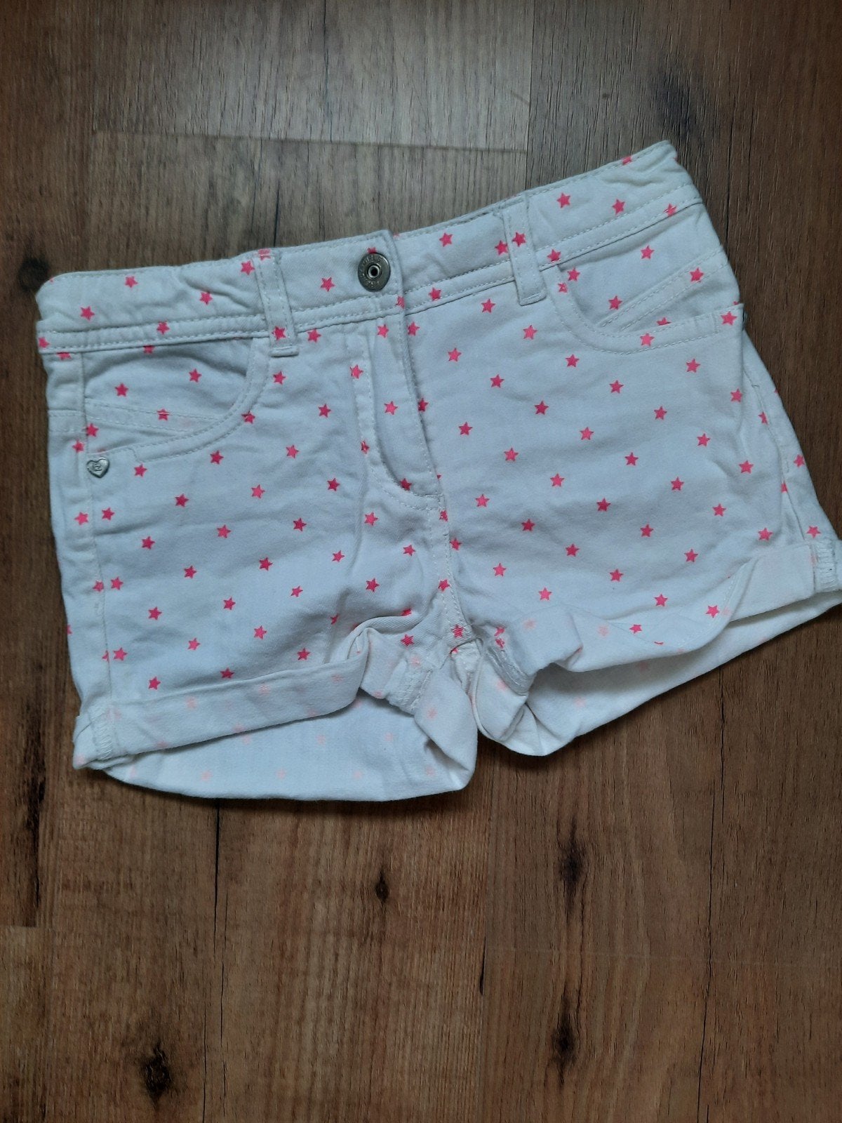 Frendz short met roze sterren maat 116, Ophalen of Verzenden, Nieuw, Onbekend, Meisje