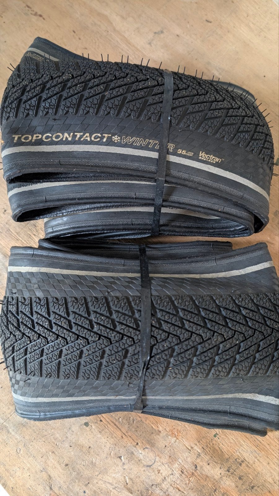 Continental Top Contact Winter 26" 55-559 fietsbanden, Band, Ophalen of Verzenden, Zo goed als nieuw, Kinderfiets