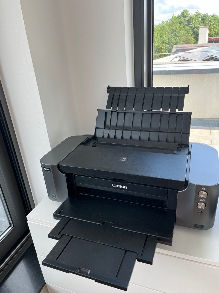 canon pixma pro 10 + fotopapier, Ophalen, Fotoprinter, Kleur printen, Inkjetprinter