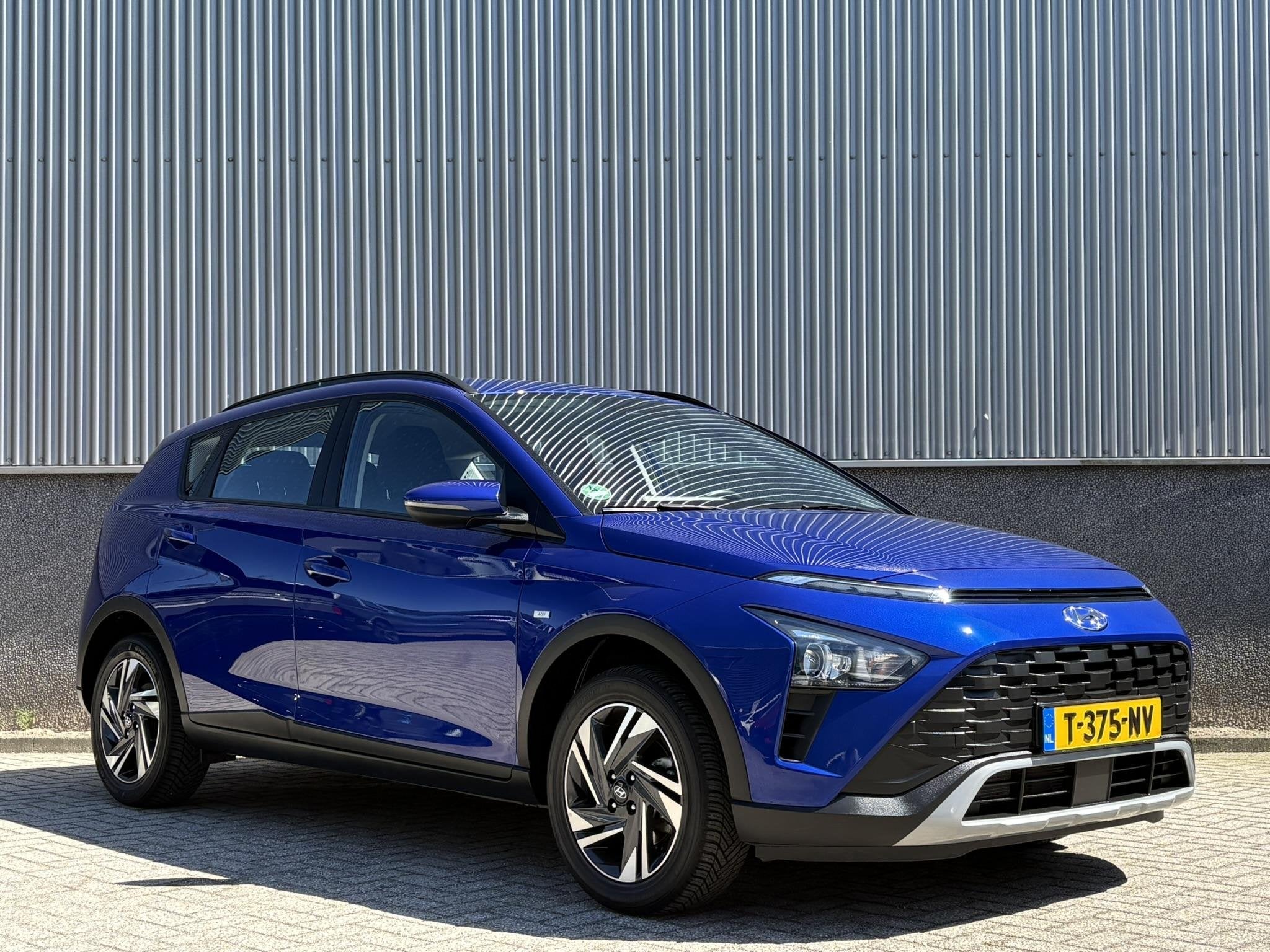 Hyundai Bayon 1.0 T-GDI Comfort Smart | Trekhaak | Camera Ac, Auto's, Gebruikt, Euro 6, 1095 kg, Blauw