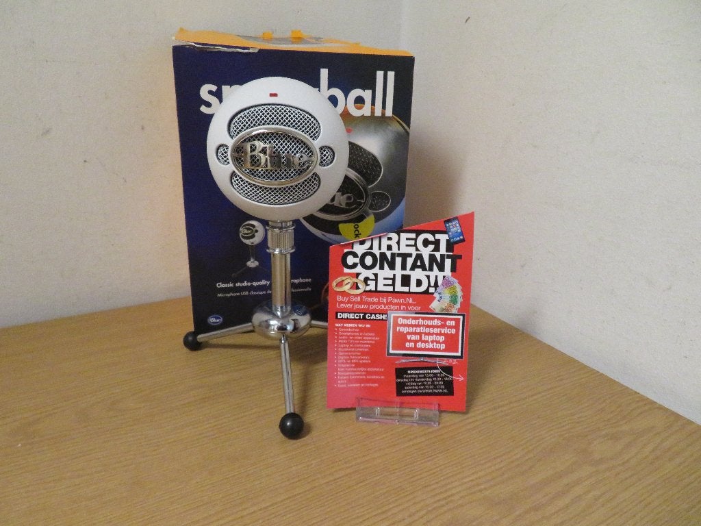 Blue Snowball Studio microfoons | Pawn Eindhoven, Ophalen, Gebruikt, Studiomicrofoon