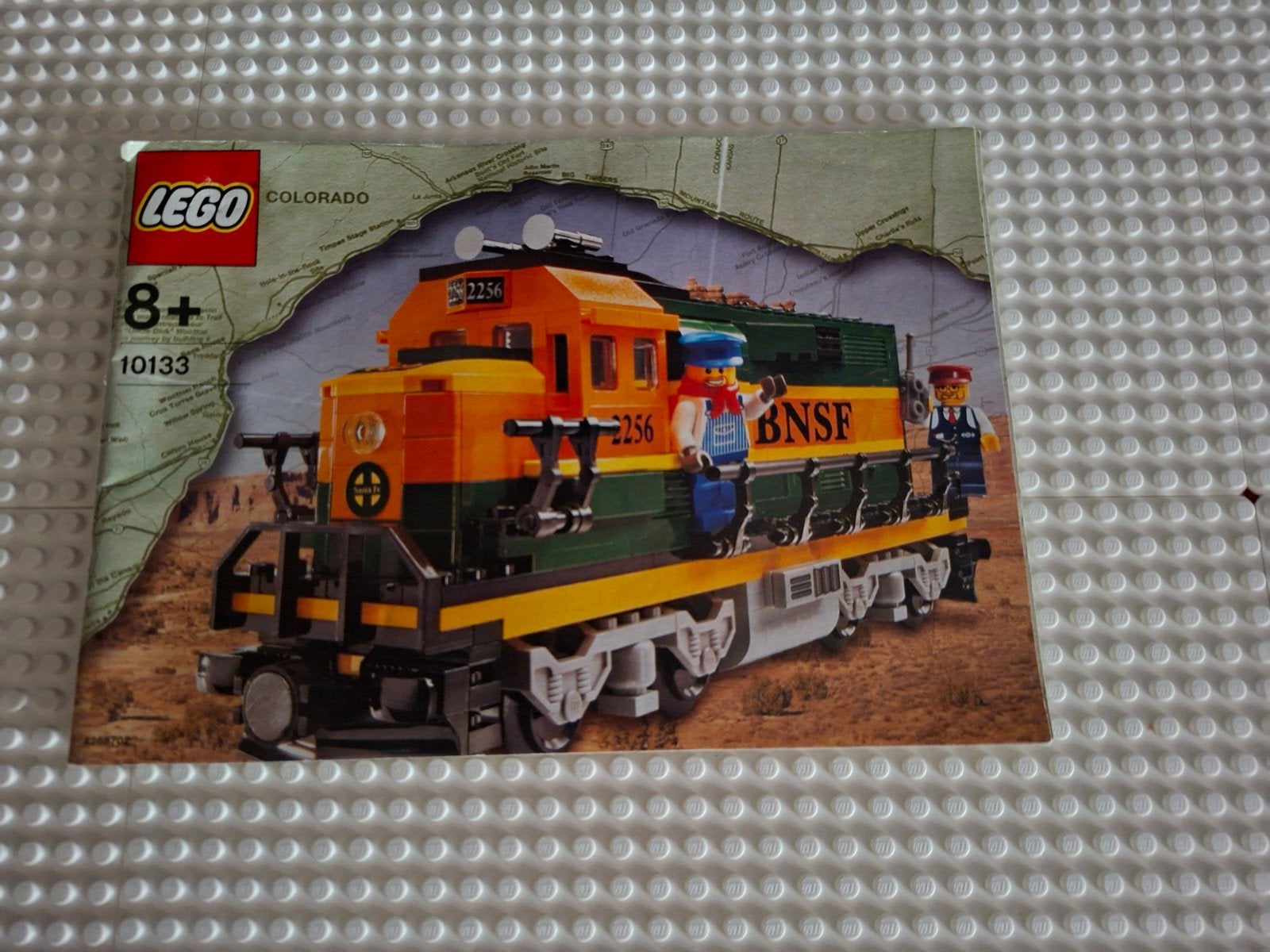 LEGO TREIN 10133  BNSF BURLINGTON COMPLEET, Ophalen of Verzenden, Zo goed als nieuw, Complete set, Lego