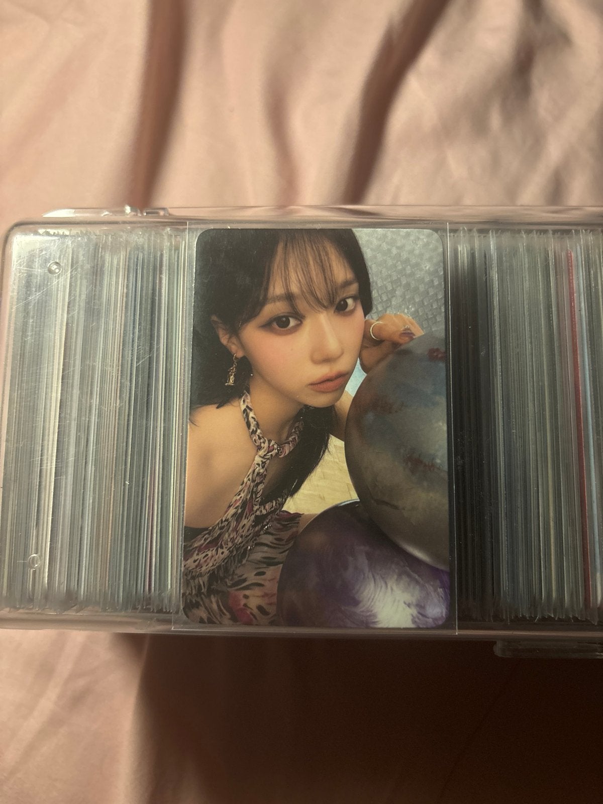 K-Pop Photocard - Winter from Aespa, Ophalen of Verzenden, Zo goed als nieuw, Losse kaart