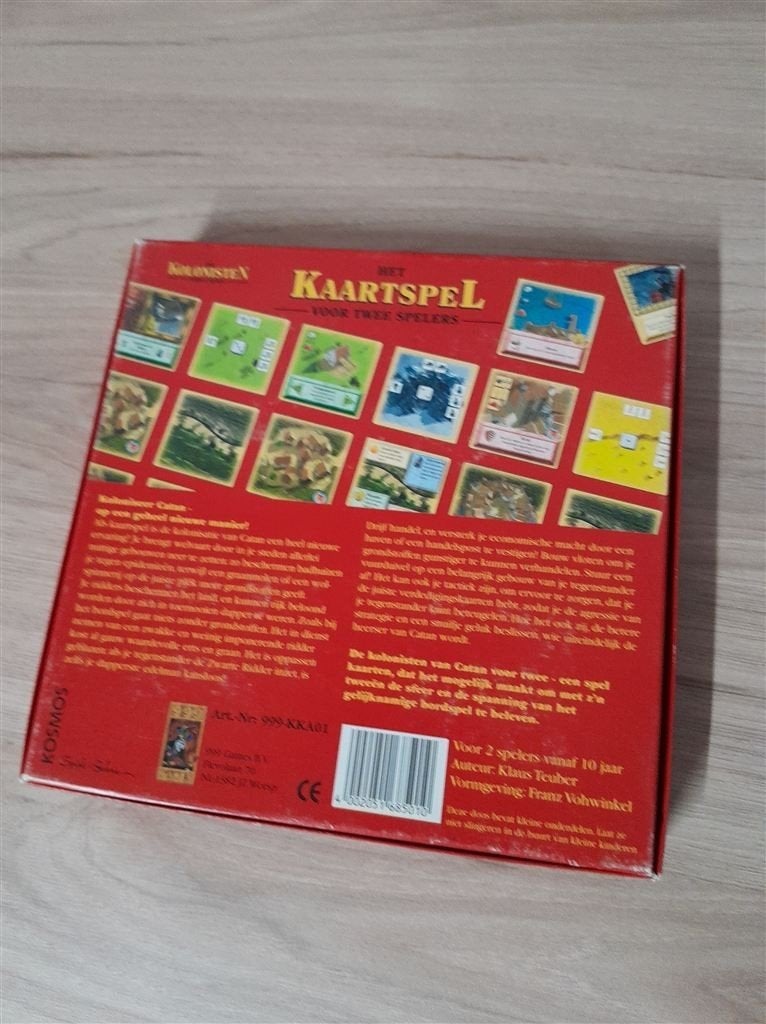 Kolonisten van catan het kaartspel - 999 games - s3131, Hobby en Vrije tijd, Gezelschapsspellen | Bordspellen, Verzenden, Zo goed als nieuw