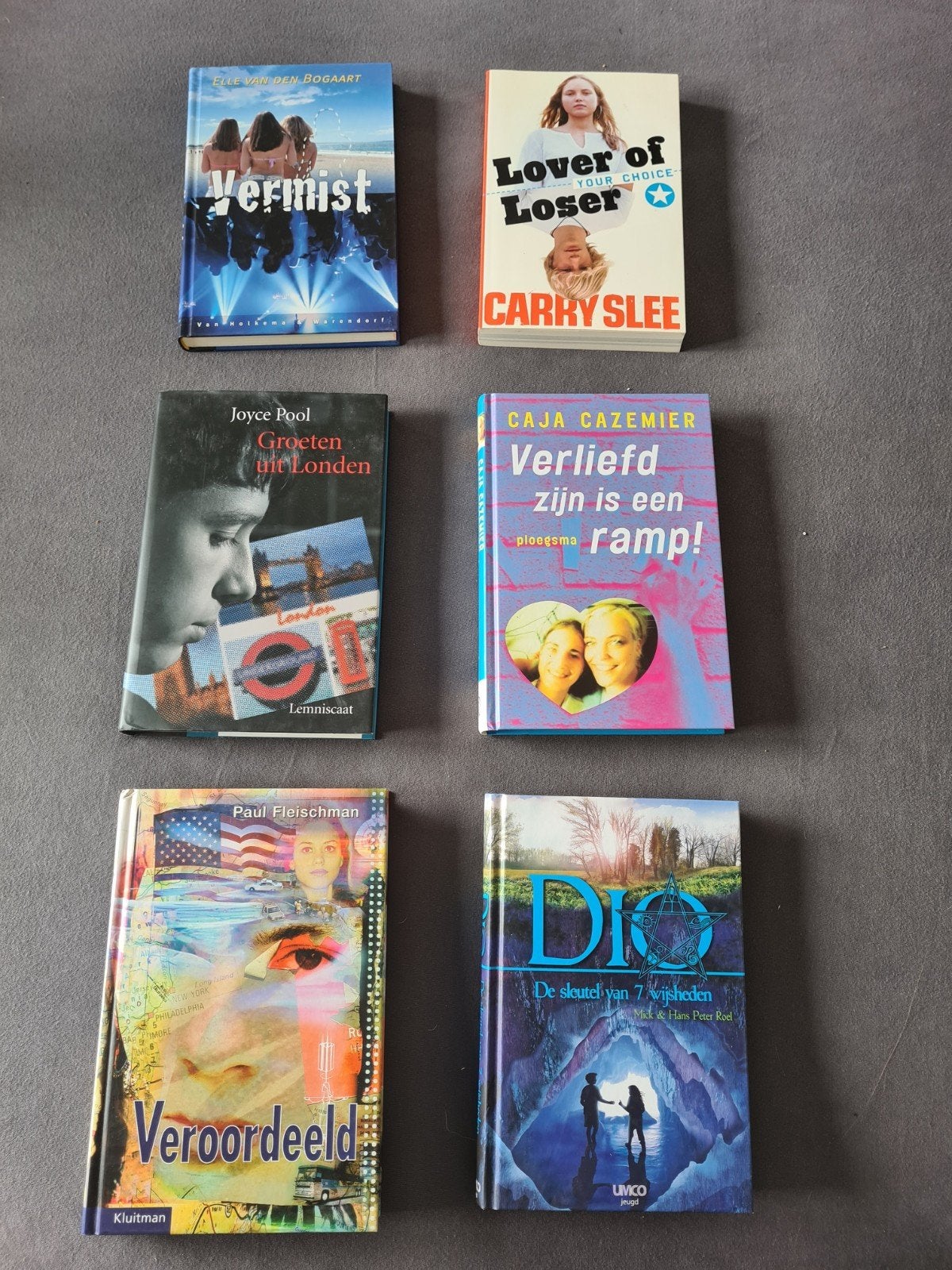 Jeugdboeken set: Vermist, Lover of Loser, Groeten uit Londen, Ophalen of Verzenden, Gelezen, Diverse auteurs, Nederland