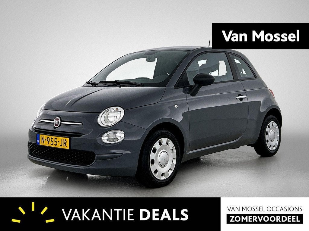 Fiat 500 1.0 Hybrid Cult | Airco | DAB+, Auto's, Fiat, Voorwielaandrijving, 12 maanden, Stof, Euro 6