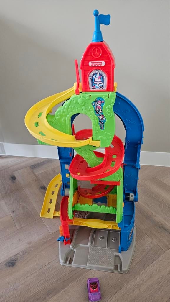 Fisher-Price Little People Garage Speelset, Ophalen of Verzenden, Gebruikt, Speelset