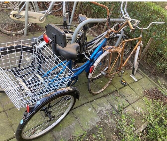 Partij opknap fiets 3 wieler, Fietsen en Brommers, Ophalen, Zo goed als nieuw
