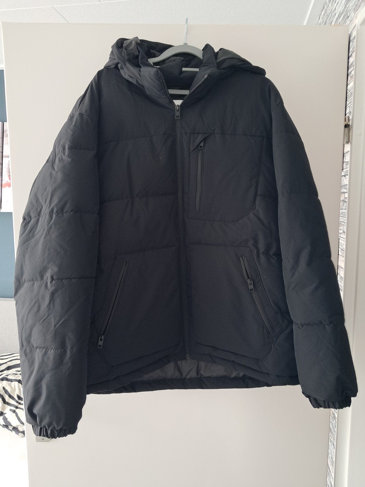 Winterjas heren Jack en Jones, Ophalen of Verzenden, Zo goed als nieuw, Overige maten, Blauw