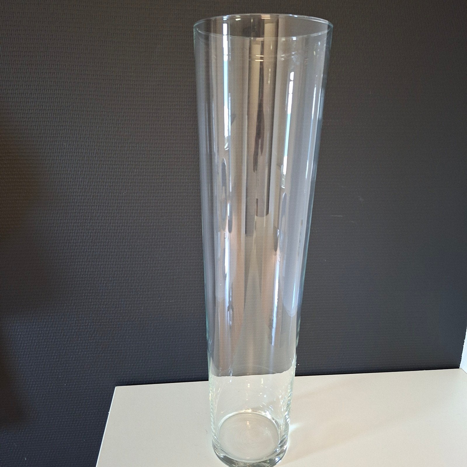 Grote glazen vaas, vaas,vaas glas., Ophalen