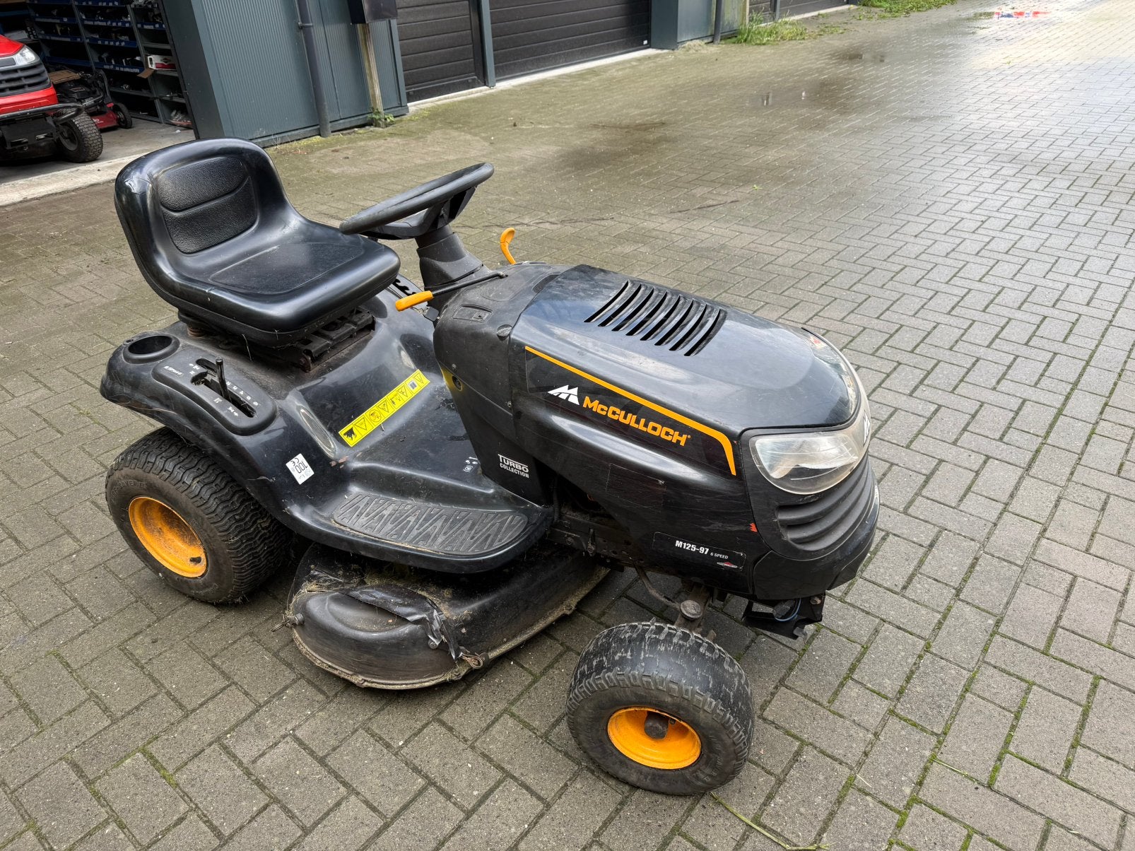Mc culloch zitmaaier, Tuin en Terras, Ophalen, Gebruikt