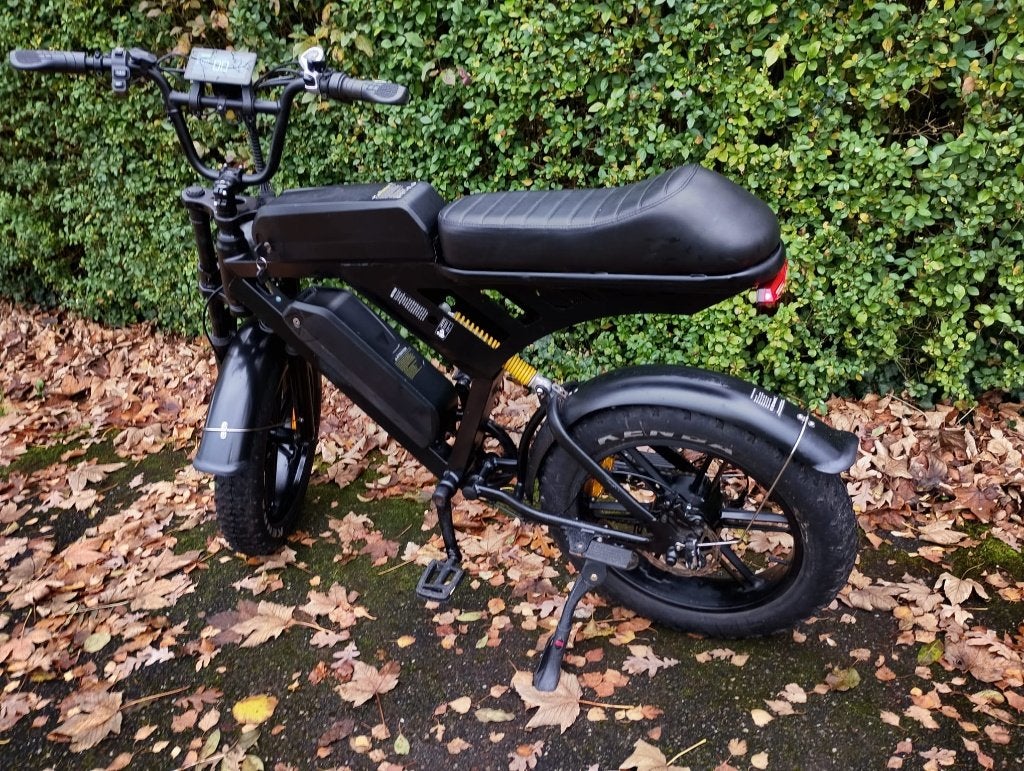 V 30 kanon van een fatbike dubbel accu, Fietsen en Brommers, Versnellingen, 56 cm of meer, Zo goed als nieuw, Schijfrem