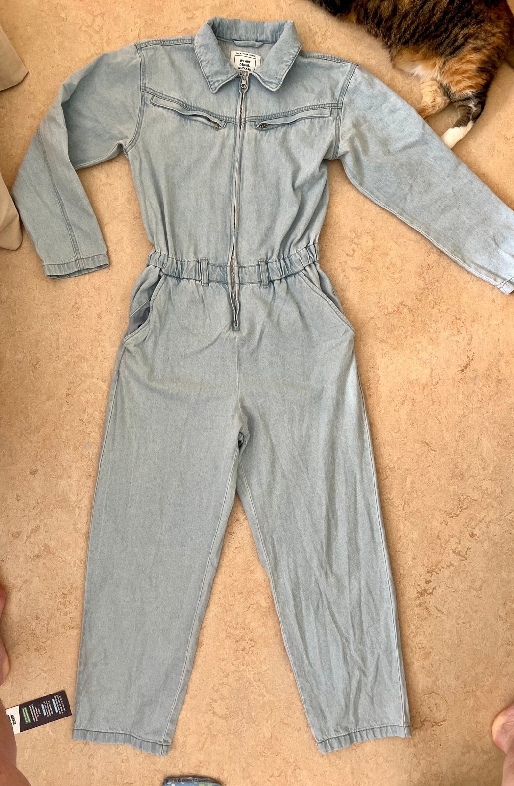 Spijker tuinpak Pull & Bear, Ophalen of Verzenden, Zo goed als nieuw, Blauw