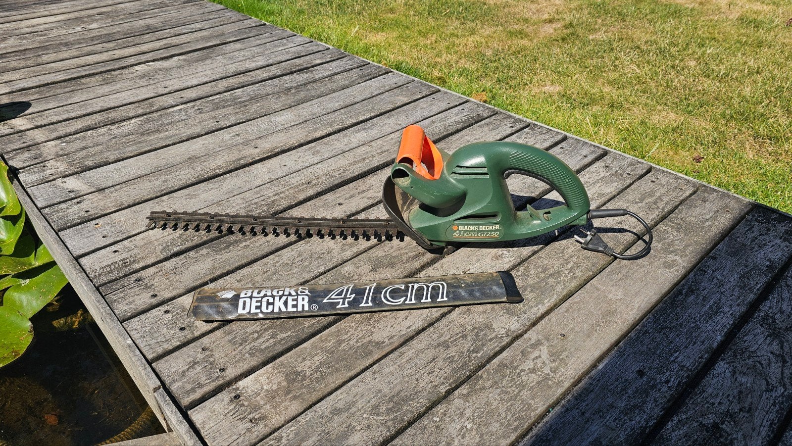 Black & Decker GT250 electr. heggenschaar 41 cm, Ophalen, Gebruikt, Elektrisch, Black&dekker