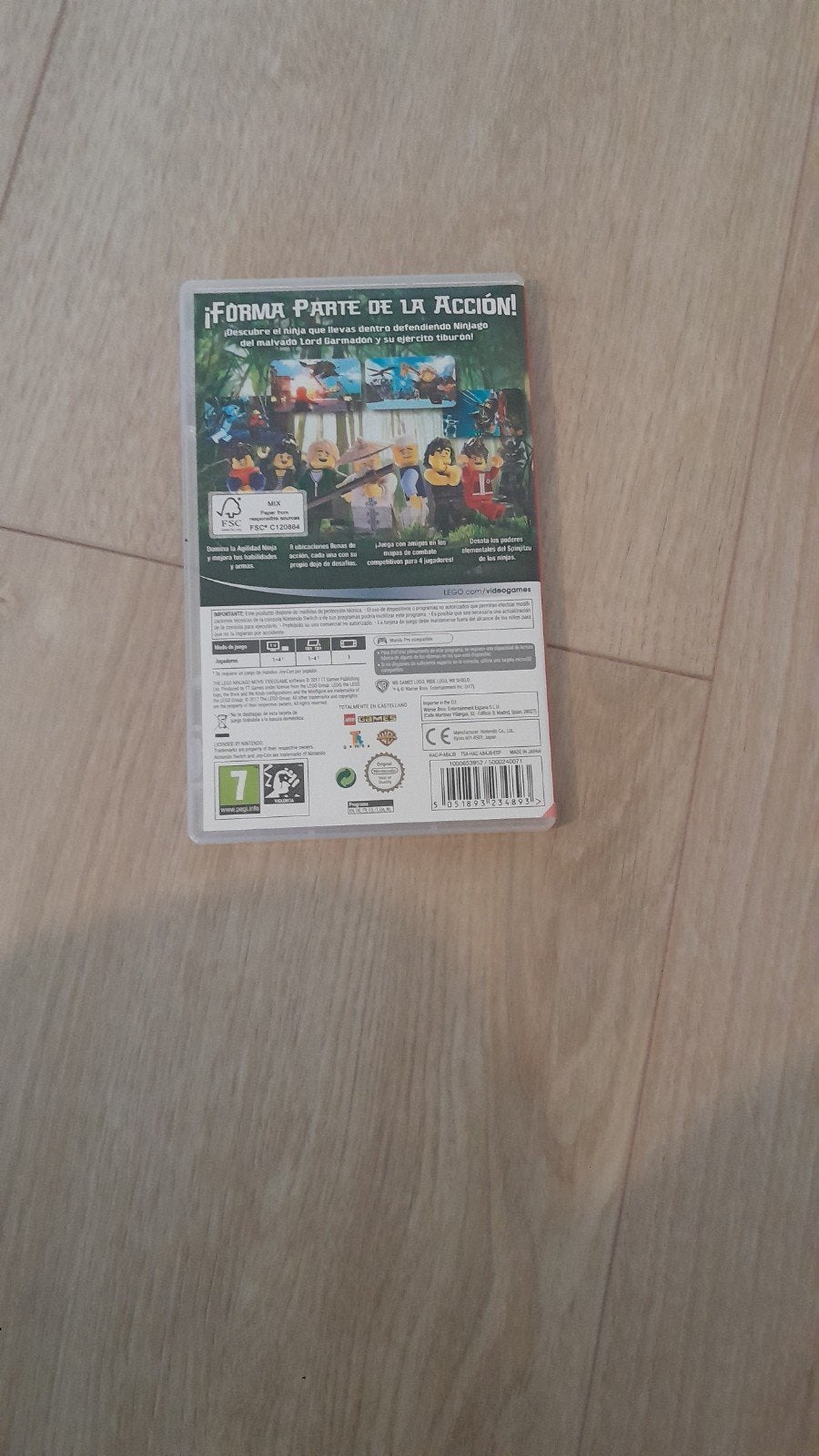 la ninjago pelicula El videojuego (lego ninjago game), Zo goed als nieuw, 3 spelers of meer, Vanaf 7 jaar, Ophalen
