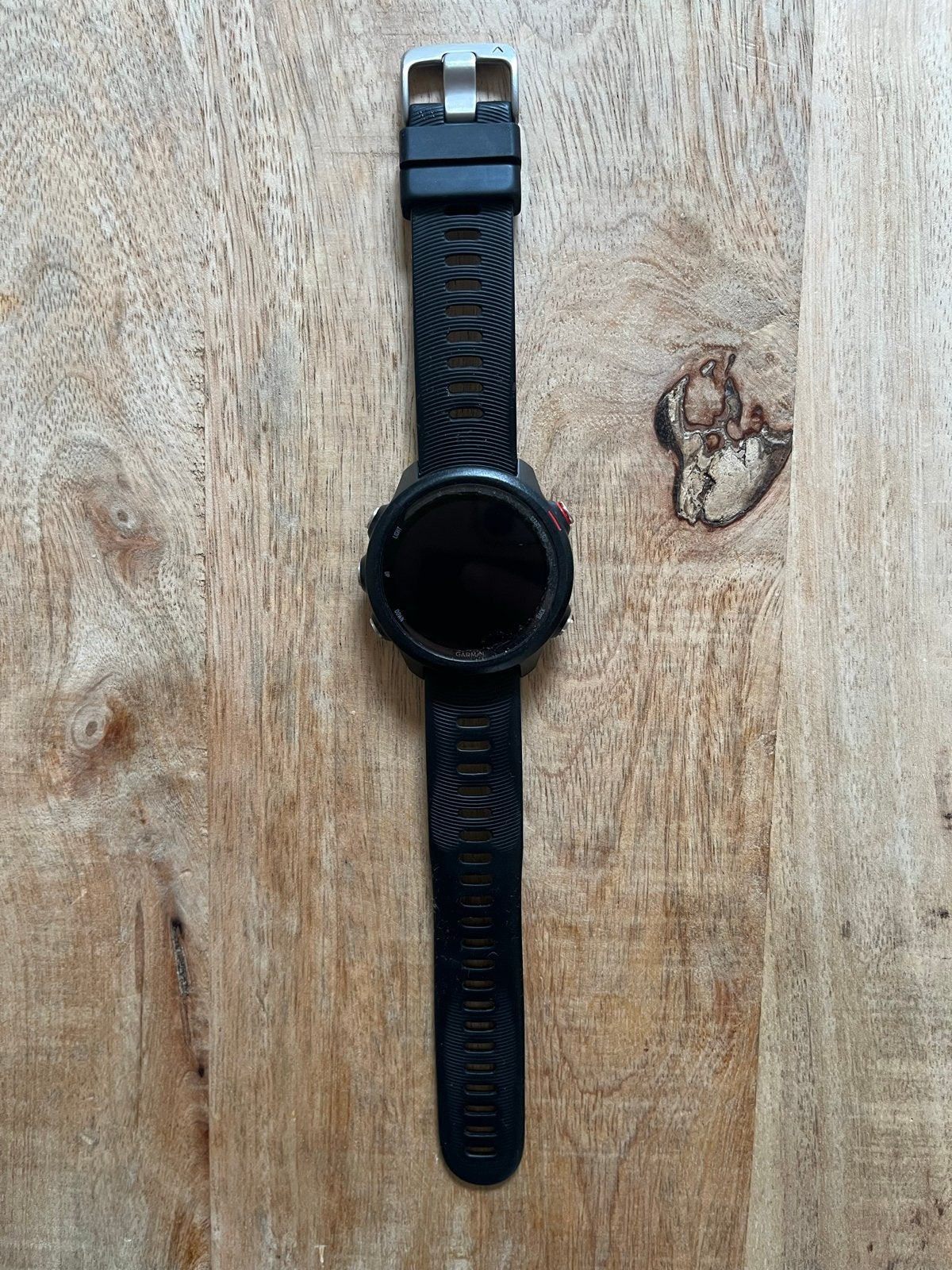 Garmin Forerunner 245 music inclusief oplaadkabel, Gebruikt, Hoogte, Zwart, Ophalen of Verzenden