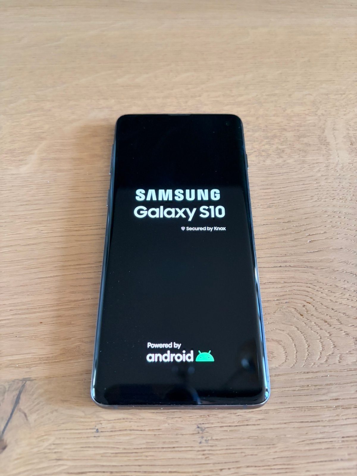 Samsung Galaxy S10 Plus 128GB krasvrij + oplader, Telecommunicatie, Mobiele telefoons | Samsung, Zwart, Touchscreen, Ophalen of Verzenden