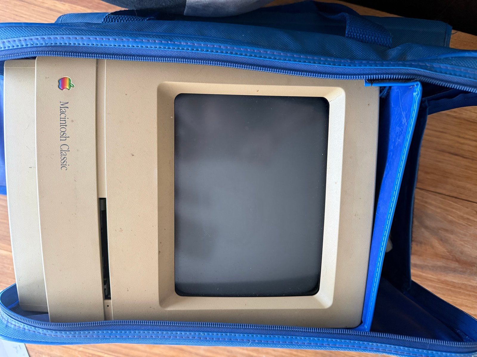 Vintage Apple Macintosh Classic M0420 met toetsenbord, Computers en Software, Ophalen