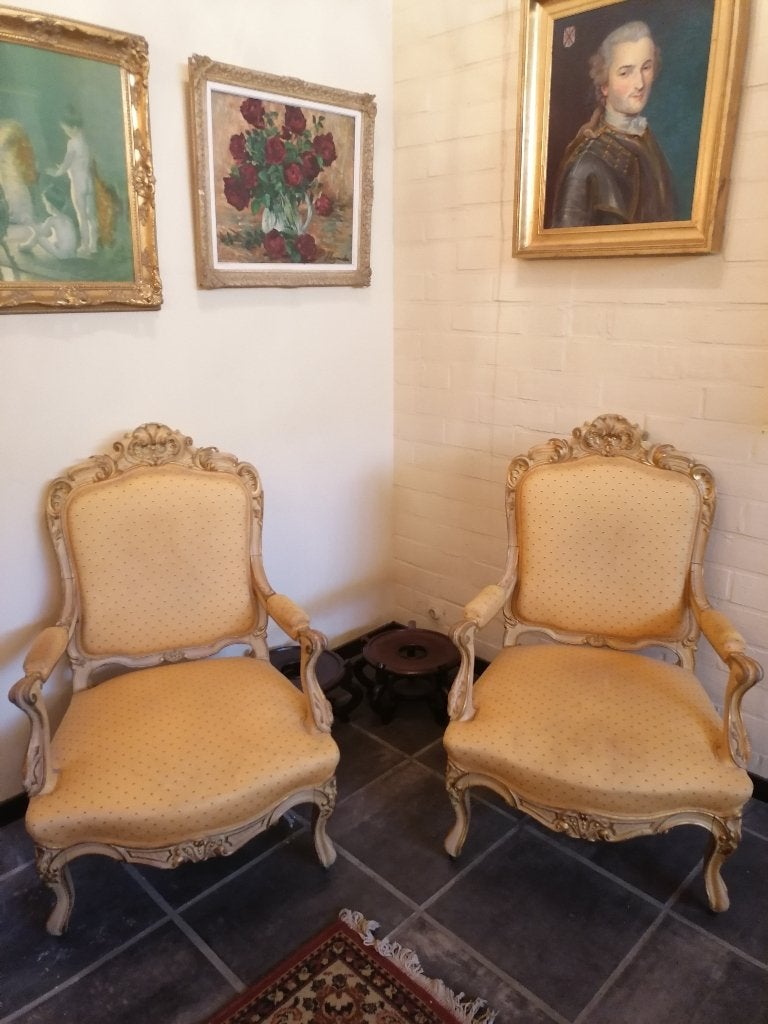 koppel bergeres antiek Louis XIV stijl, Ophalen