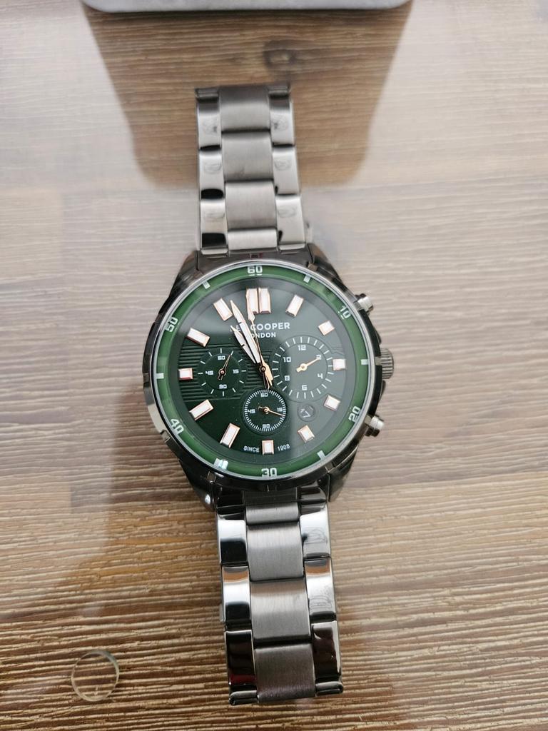 Lee Cooper Luxe heren Horloge, Ophalen, Zo goed als nieuw, Staal, Overige merken