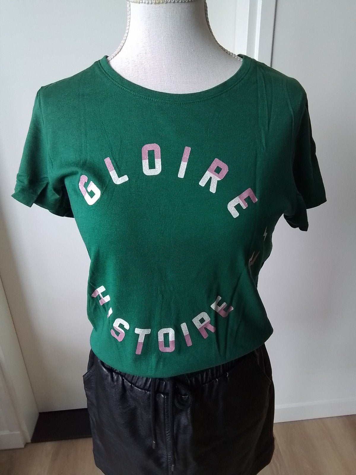 Groen shirt Eksept mt S, Ophalen of Verzenden, Zo goed als nieuw, Korte mouw, Eksept