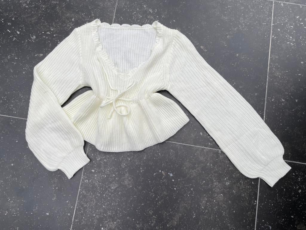Nieuw off white trui mt S van Shein, Kleding | Dames, Ophalen of Verzenden, Nieuw, Maat 36 (S), Wit