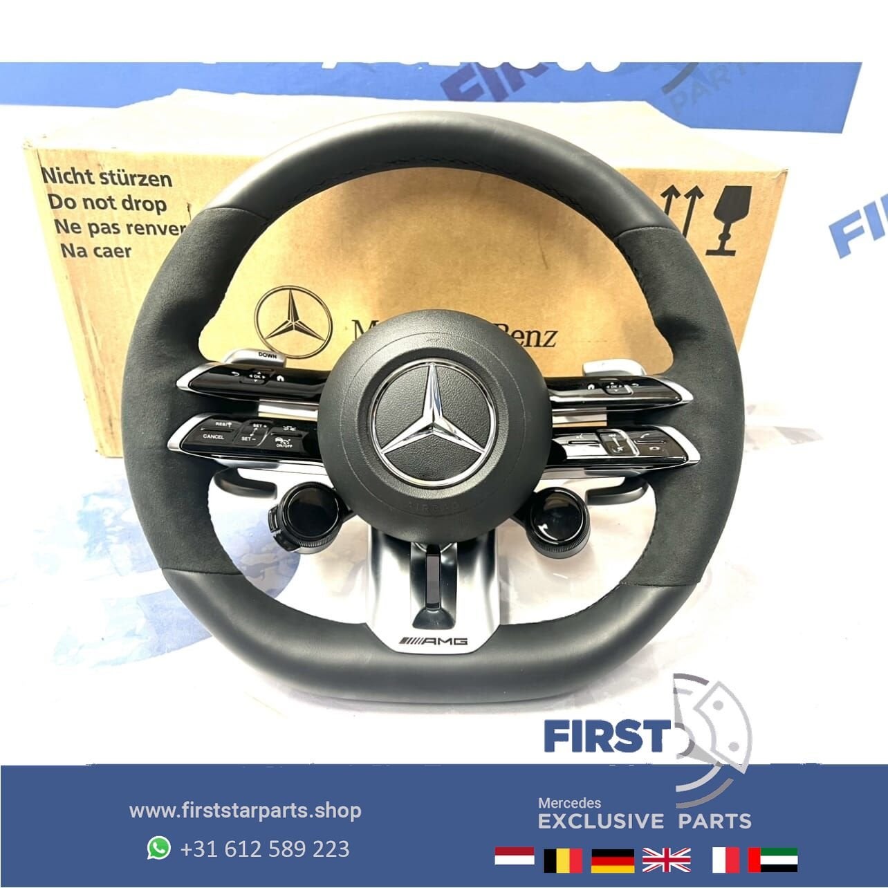 2025 Mercedes C63s E63s GLC63s GLE63s S63s AMG STUUR W206 W2, Gebruikt, -, Ophalen of Verzenden, -