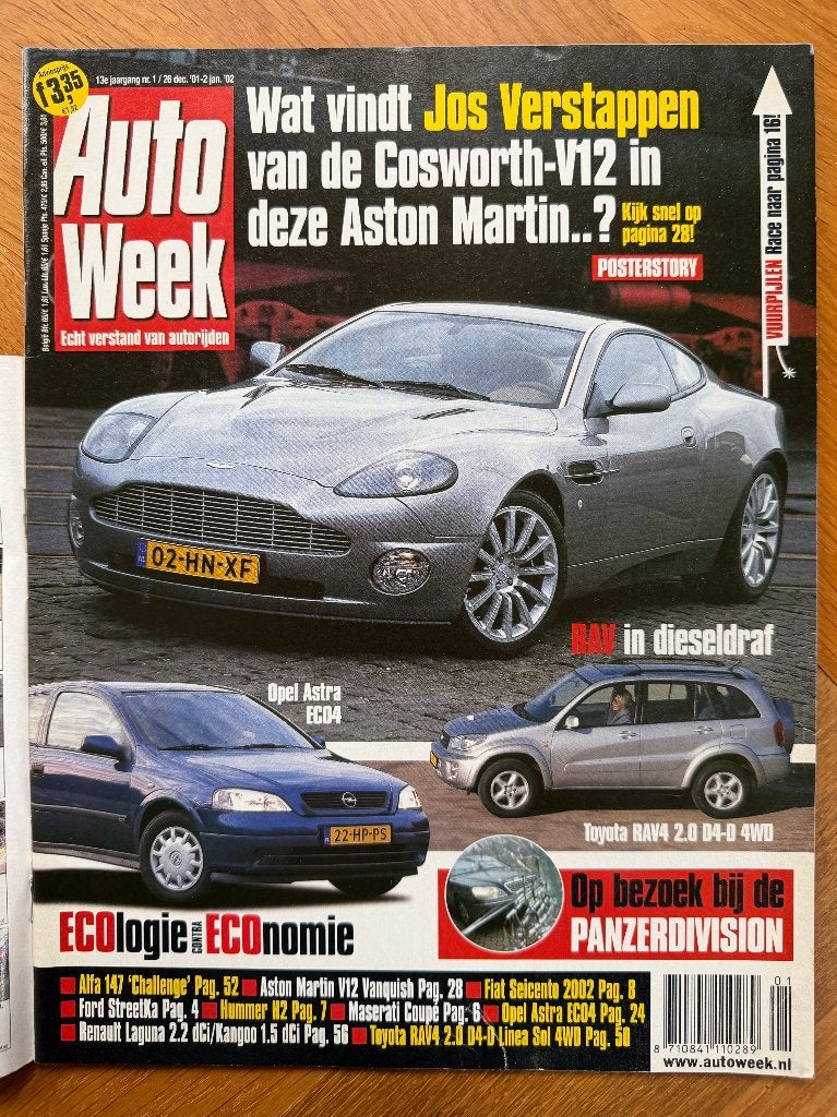 Autoweek nr. 1 2002 *, Verzenden, Nieuw, Autoweek, Algemeen
