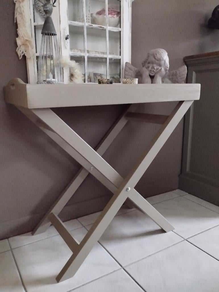 Sidetable bijzettafel tafel, Ophalen, Minder dan 55 cm, Zo goed als nieuw, 60 cm of meer