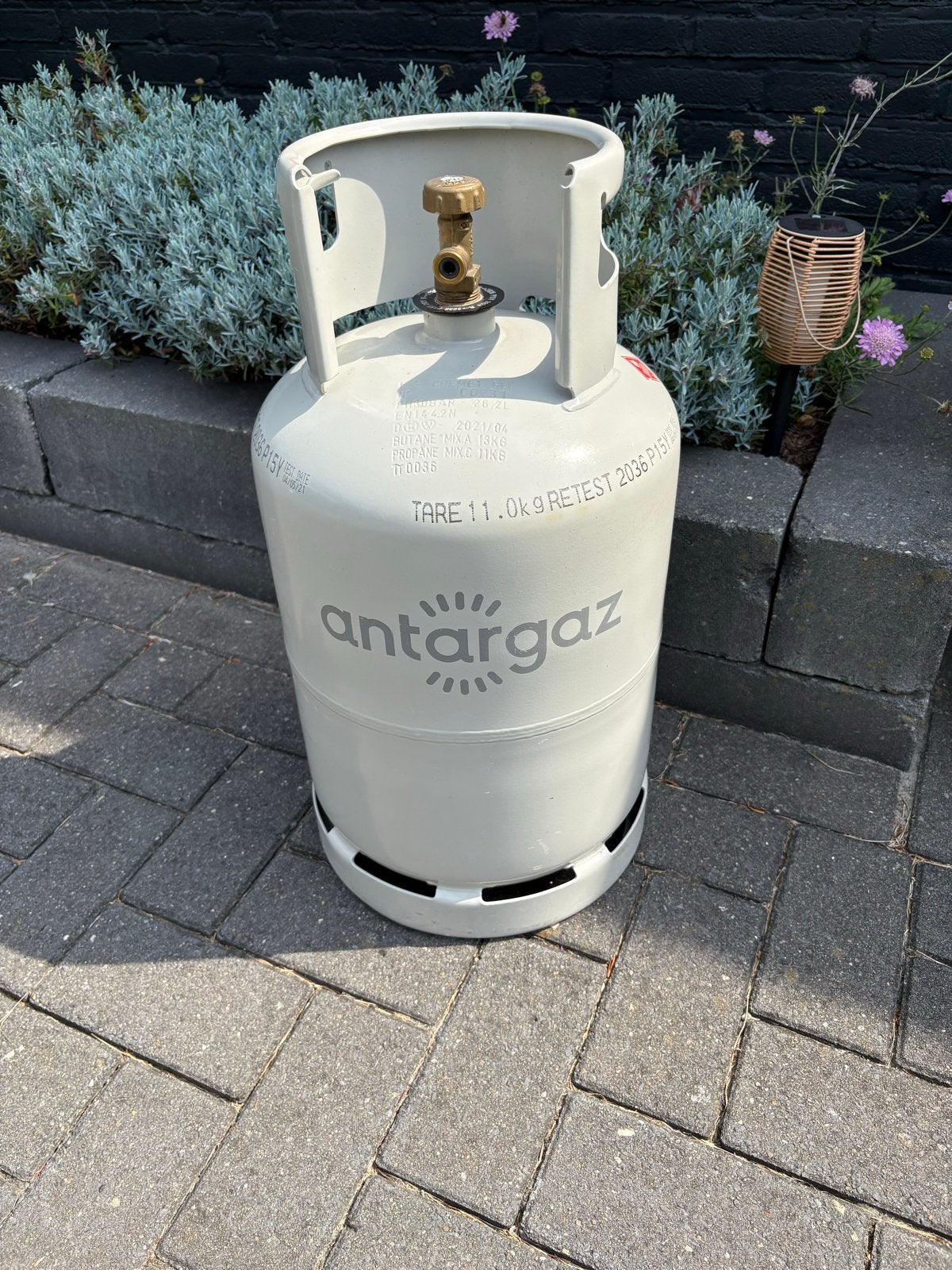Antargaz propaan gasfles 10,5 kg, Ophalen, Gebruikt