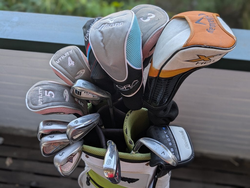 Callaway driver, mizuno h5, cobra hybride. Damesset., Ophalen, Bal(len), Callaway