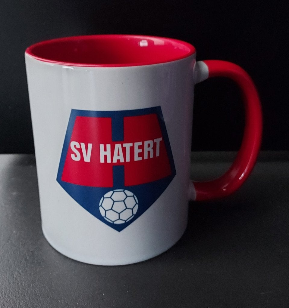 2 mokken SV Hatert Nijmegen (nieuw), Nieuw, Ophalen of Verzenden, Overige stijlen, Kop(pen) en/of Schotel(s)