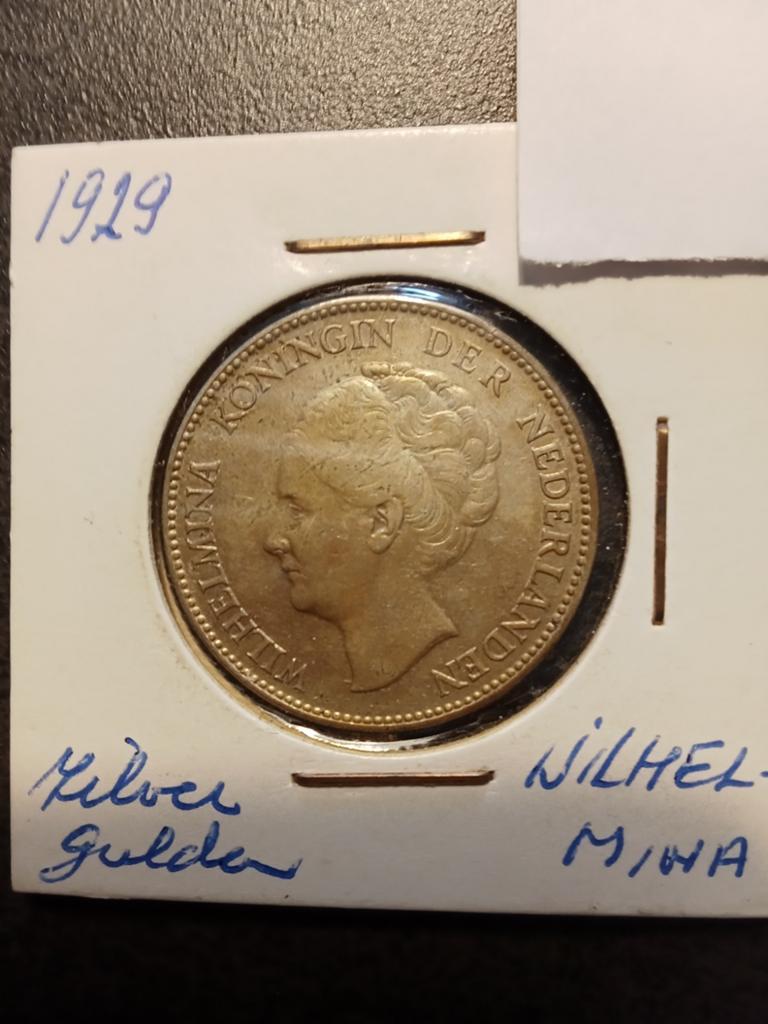 Zilveren gulden Wilhelmina, Ophalen of Verzenden, Noord-Amerika