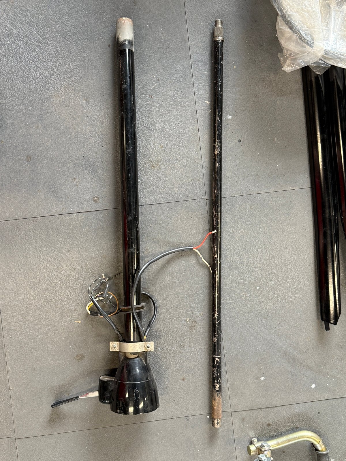 Porsche 356c stuurkolom met schaft en richtingaanwijzer, Ophalen, Gebruikt, Porsche