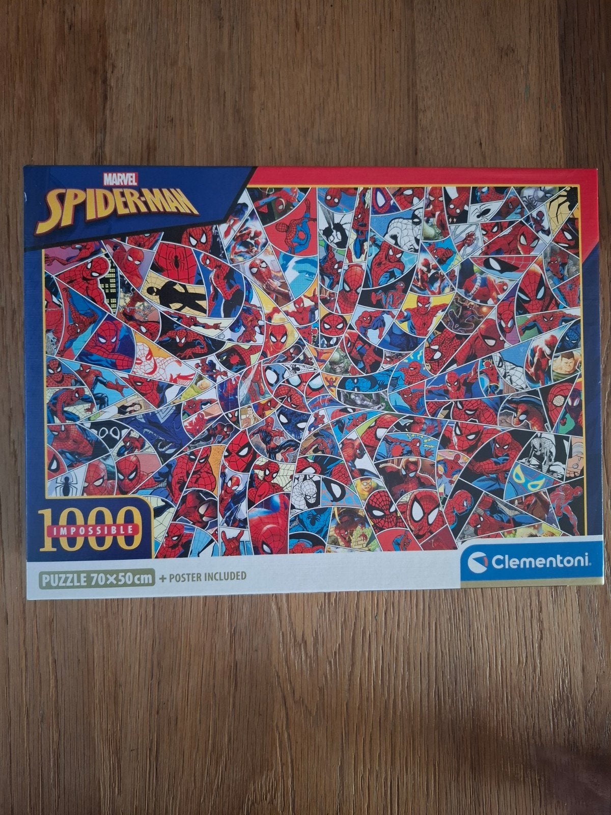 Spider-Man impossible  puzzel 1000 stukjes, Ophalen of Verzenden, 500 t/m 1500 stukjes, Nieuw, Legpuzzel