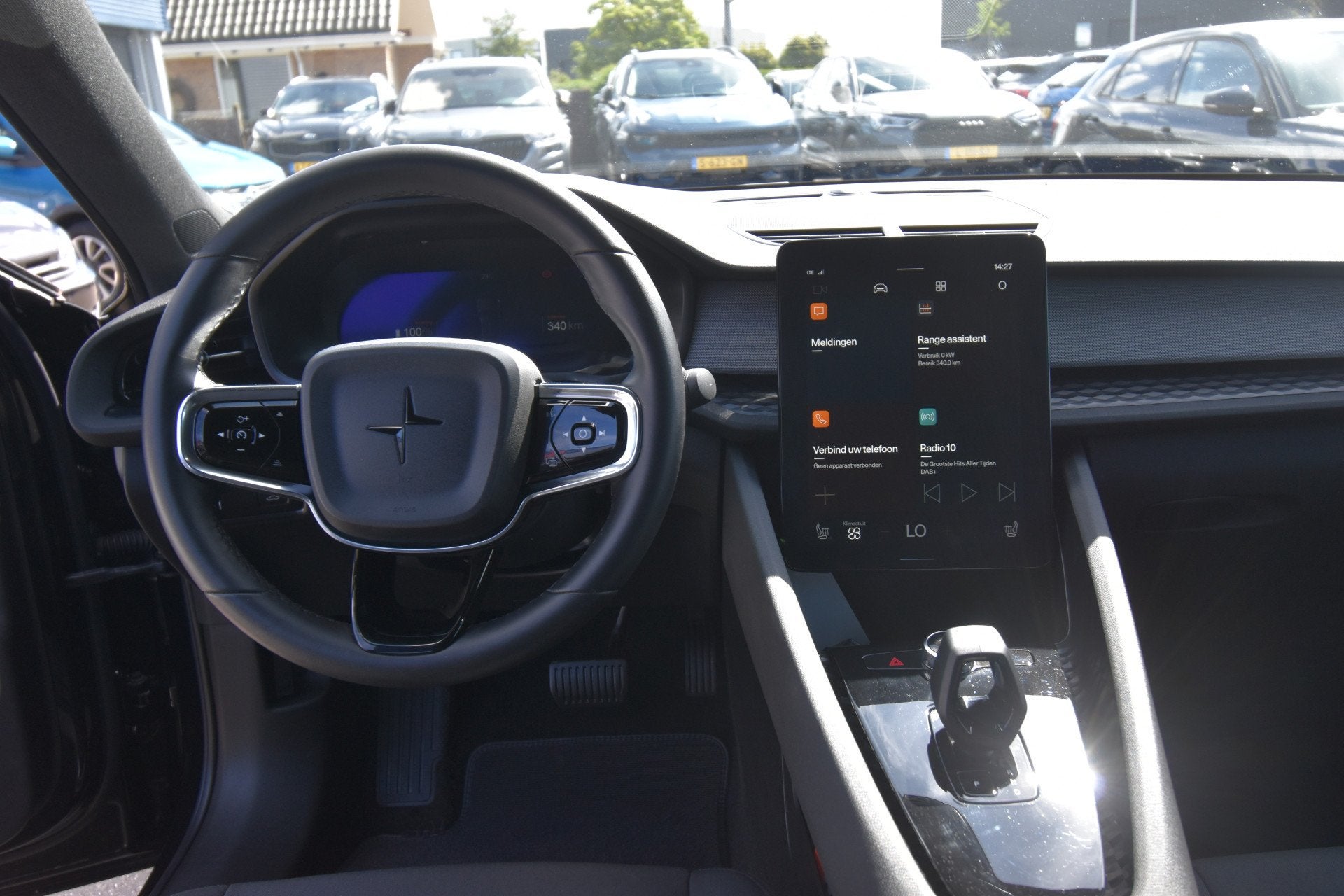 Polestar 2 Standard Range Single Motor 69 kWh , NAVI VIA APP, Auto's, Polestar 2, Stof, Gebruikt, Zwart