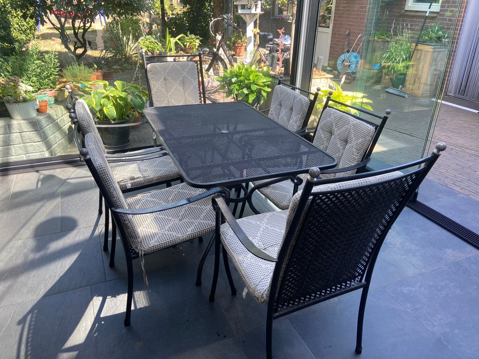 Te koop Royal Garden tuinset, Ophalen, Overige materialen, Gebruikt, 6 zitplaatsen