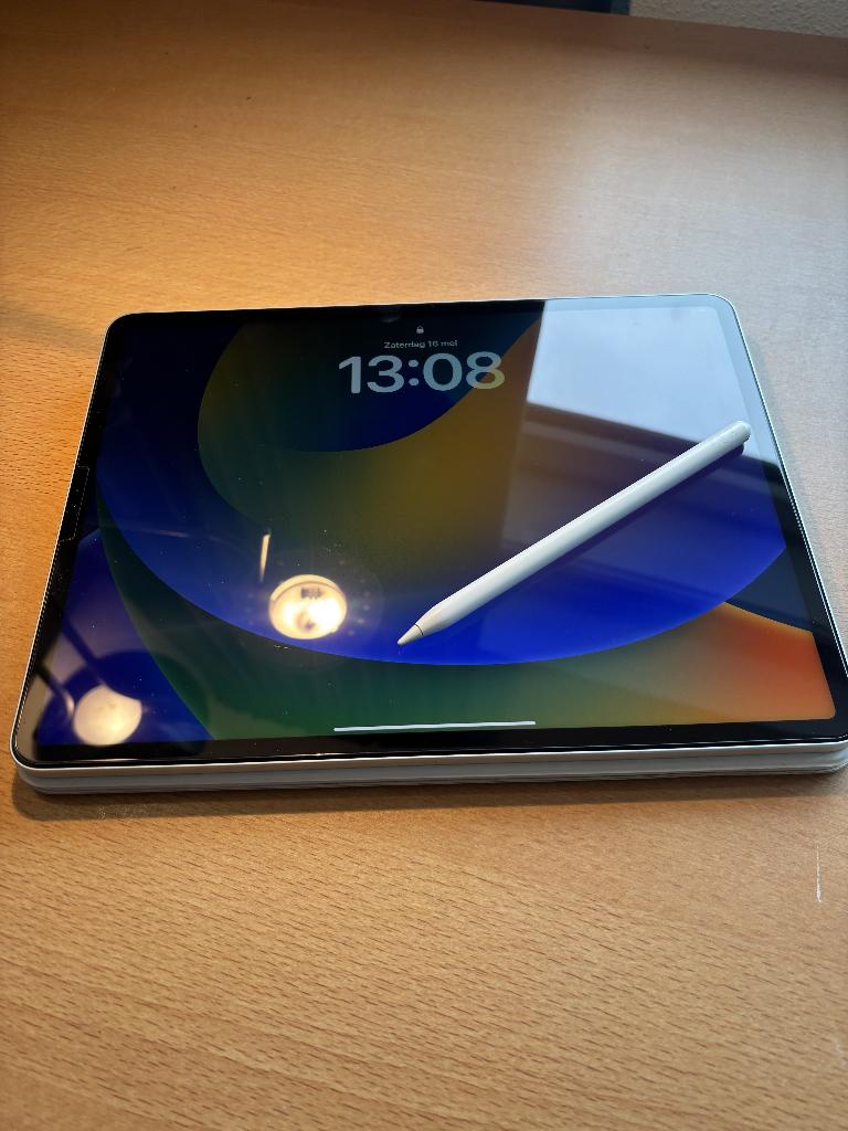 iPad Pro 12,9” M1, Magic Keyboard+ Apple Pencil+ als nieuw, Computers en Software, Apple iPads, Zo goed als nieuw, Apple iPad Pro