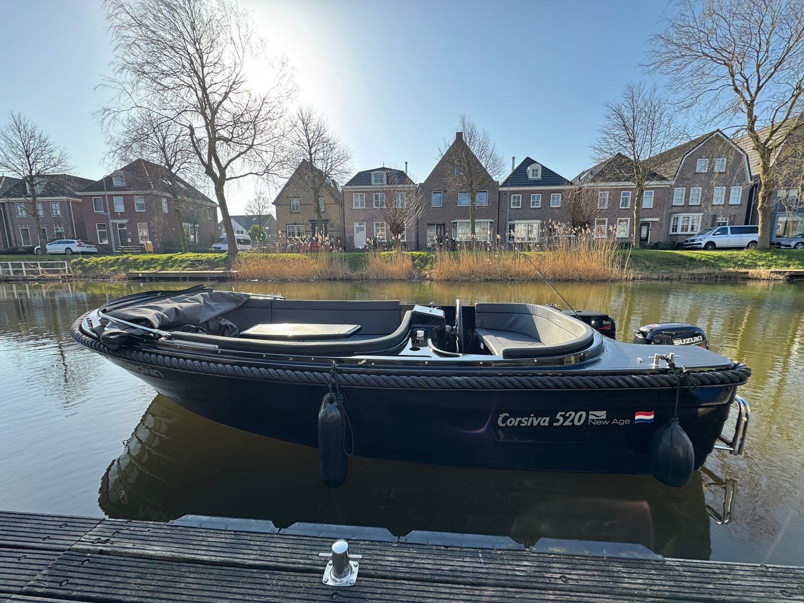 Corsiva 520 + 20 pk 4 takt suzuki, Watersport en Boten, Sloepen, Ophalen, Zo goed als nieuw, Rondzit, 20 pk