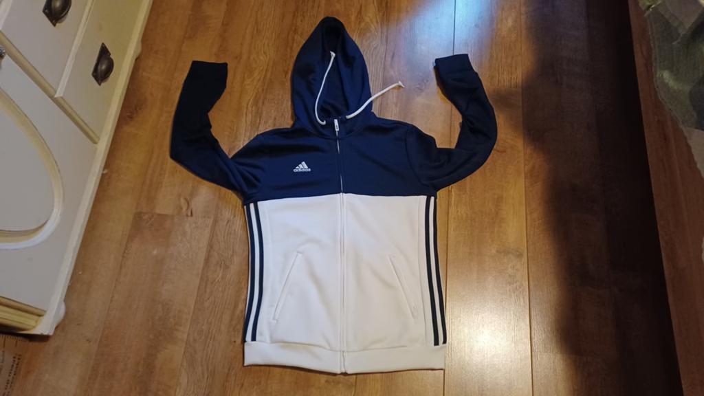 Adidas Sportvest - Blauw/Wit - Maat M, Kleding | Dames, Sportkleding, Maat 38/40 (M), Ophalen of Verzenden, Zo goed als nieuw