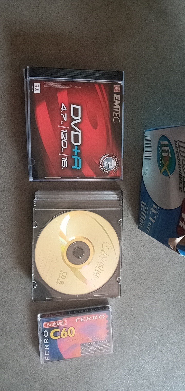 nieuwe lege DVD's en Cd's, Computers en Software, Ophalen of Verzenden, Nieuw, Dvd